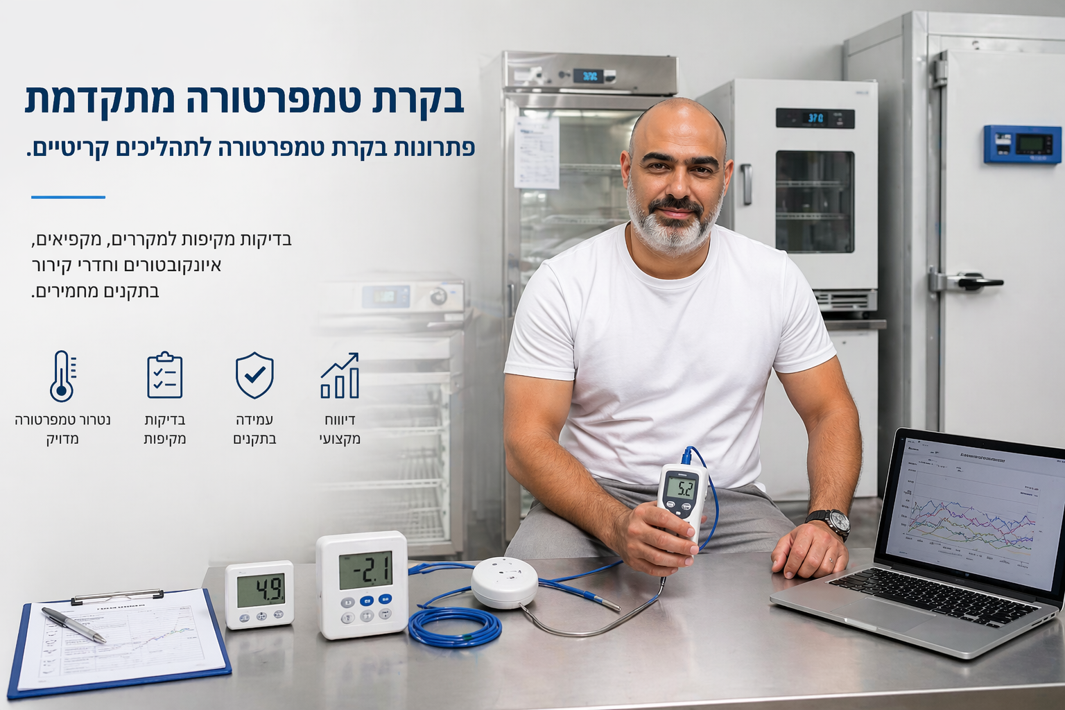 בקרת טמפרטורה מתקדמת לתהליכים קריטיים